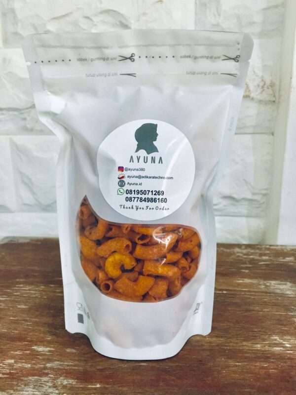 Makaroni Pedas Daun Jeruk (100 gr)